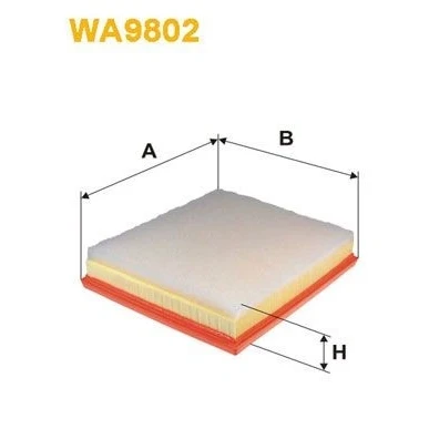 Kuva Ilmansuodatin WIX FILTERS WA9802