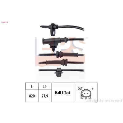 Kuva ABS anturi EPS 1.960.135