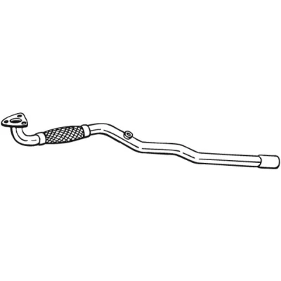 Kuva Pakoputki, Edessä OPEL OE 24465371, 5854219