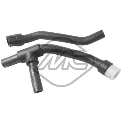 Kuva Letku, lämmönvaihdin lämmitys OPEL COMBO Skåp/stor limousine, CORSA C, C Skåp/halvkombi, MERIVA A Minibus, minivan OE 6818531, 6818533