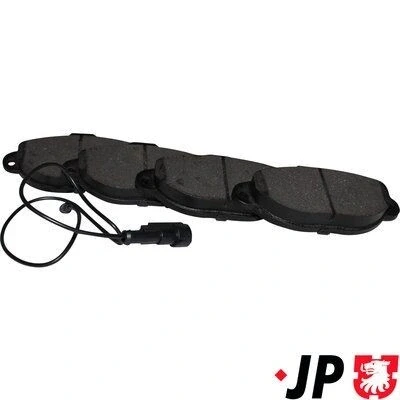 Kuva JP GROUP 1563602710 Jarrupalat Etuakseli Sis. kulumisenilmaisimen FIAT: 500 Hatchback, Punto II I FORD: KA Hatchback
