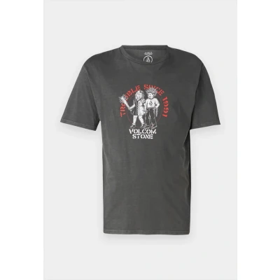 Kuva Volcom Trouble Couple Printtipaita, Koko: Small, Black