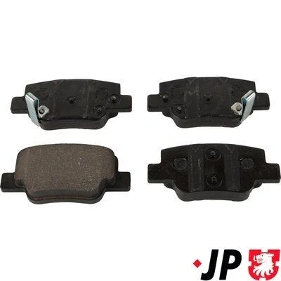 Kuva JP GROUP 4863602010 Jarrupalat Etuakseli akustisella kulumavaroittimella TOYOTA: Verso