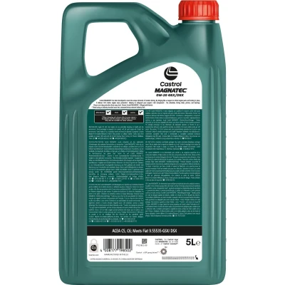 Kuva Castrol Magnatec GSX/DSX 0W 20 5l Moottoriöljy 1609EA VOLVO: V60 I, V40 Hatchback, S80 II, HONDA: CR V 3, ACCORD 7 Limousine, 8 Kombi