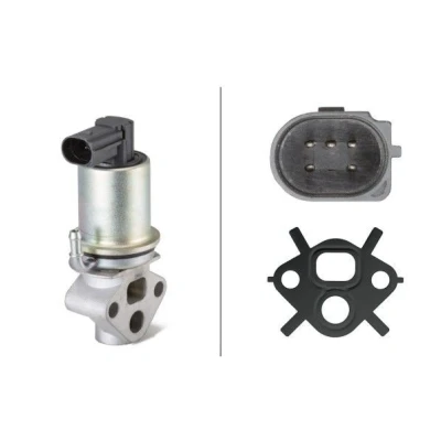 Kuva HELLA 6NU 010 171 371 EGR Venttiili Elektroninen Tiivisteillä VOLKSWAGEN: Golf 4 Variant, 4, 5, SKODA: Octavia 2 Combi, II Hatchback