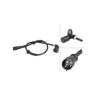 Kuva A.B.S. 30205 ABS Anturi passiivi sensori 475 Musta RENAULT: TWINGO 1