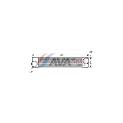 Kuva Välijäähdytin AVA QUALITY COOLING BWA4346