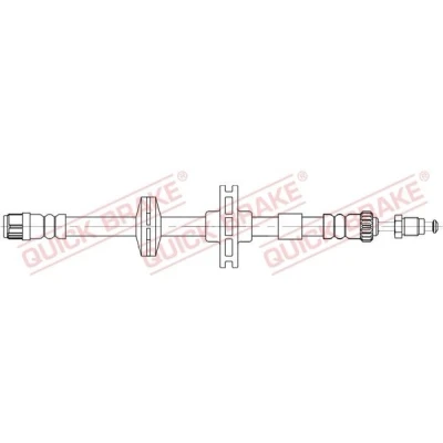 Kuva QUICK BRAKE 32.839 Jarruletku 415 M10x1
