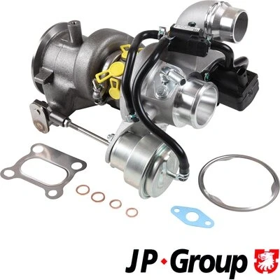 Kuva JP GROUP 1217406900 Turboahdin Pakokaasuahdin Tiivisteillä