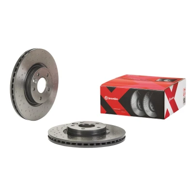 Kuva BREMBO 09.C138.1X Jarrulevyt 300 25 5 rei&#039;itetty/tuuletettu sisältä pinnoitettu Ruuveilla VOLVO: V50, V40 Hatchback, C30