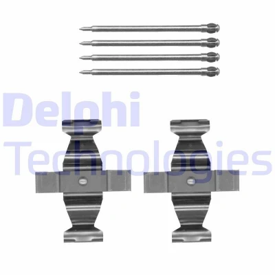 Kuva DELPHI LX0546 Tarvikesarja, Jarrupala MERCEDES BENZ: C sarja T modell, E Sedan