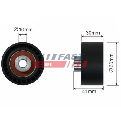 Kuva Kiristysrulla, hammashihnat CITROËN, DS, FIAT, FORD, FORD USA, JAGUAR, LANCIA, LAND ROVER, MITSUBISHI, PEUGEOT, TOYOTA, VOLVO OE 083050, 083051, 0