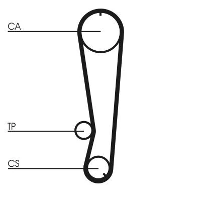 Kuva CONTITECH CT788K1 Jakohihnasarja 95
