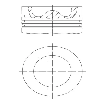 Kuva Mäntä MAHLE ORIGINAL 039 PI 00127 000