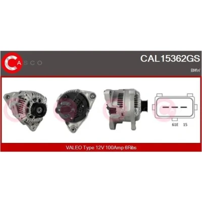 Kuva CASCO CAL10142AS Laturi 12V 115A MERCEDES BENZ: C sarja Sedan, E T modell