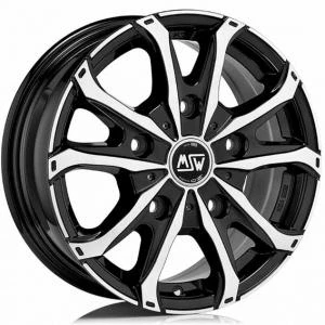 Kuva MSW 48 Van Black Polished 7x16 5/108 ET46 B65.1