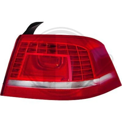 Kuva DIEDERICHS 2248095 Takavalot Vasen Uloin osa PY21W, W16W, LED Lampun kannalla VOLKSWAGEN: Passat B7 Sedan