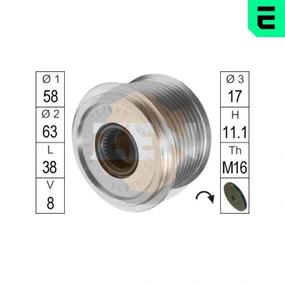 Kuva ERA ZN5519 Laturin Vapaakytkin