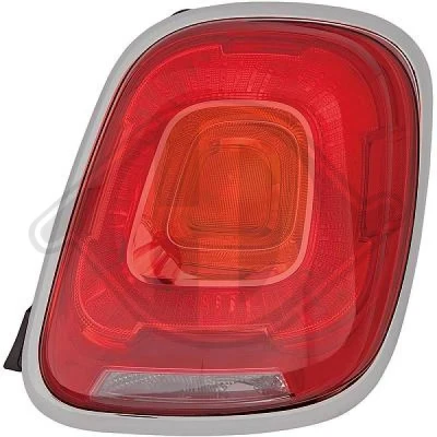 Kuva DIEDERICHS 3425891 Takavalot Vasen P21W Ilman lampun kantaa