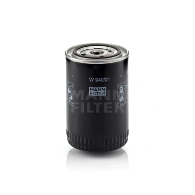 Kuva MANN FILTER W 940/21 Öljynsuodatin 3/4 16 UNF Ruuvattava suodatin OPEL: Ascona B Sedan, Omega A Rekord E1 Sedan