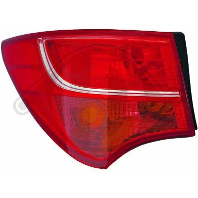 Kuva DIEDERICHS 6872090 Takavalot Oikea Uloin osa P21W, P21/5W