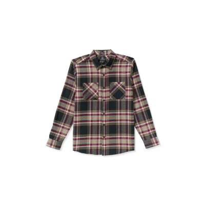 Kuva Volcom Netastone Flannel Vapaaajan kauluspaita, Koko: Large, Antique black