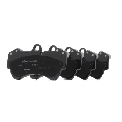 Kuva TEXTAR 2369202 Jarrupalat Kulumisenilmaisemelle Tasauspainoilla PORSCHE: Cayenne, VOLKSWAGEN: Touareg I, MERCEDES BENZ: G sarja SUV