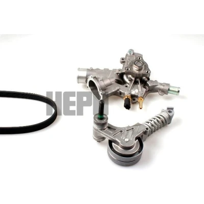 Kuva HEPU PK03341 Vesipumppu + Vetohihnasarja Moottorilämpötilan anturi OPEL: Corsa D Hatchback