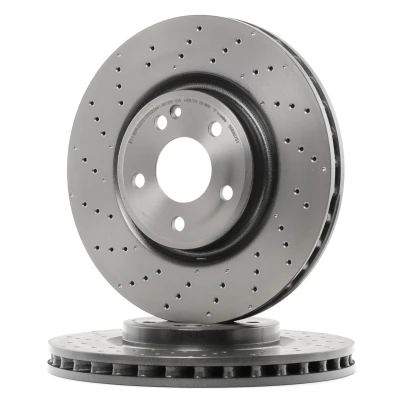 Kuva BREMBO COATED DISC LINE 09.B807.51 Jarrulevyt 320 30 5 rei&#039;itetty/tuuletettu sisältä pinnoitettu hiiliteräs Ruuveilla MERCEDES BENZ: A sarja, B sarja