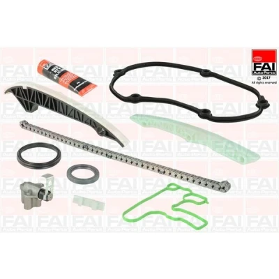 Kuva FAI AutoParts TCK174 Jakoketjusarja Tiivisteillä, ilman hammaspyöriä Yksinkertainen, Ketju hiljainen AUDI: A4 B8 Sedan, A5 Sportback, A6 C7 Avant