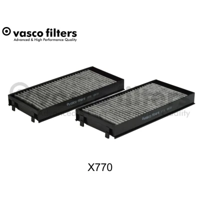 Kuva DAVID VASCO X770 Raitisilmasuodatin Aktiivihiilisuodatin 294 138 34 BMW: X5, X6