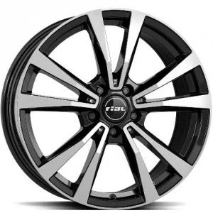 Kuva Rial M12 Diam Black Pol 8x18 5/112 ET38 B66.6