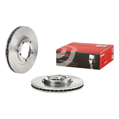 Kuva BREMBO 09.A145.10 Jarrulevyt 254 24 5 tuuletettu sisältä HYUNDAI: H 1 Van
