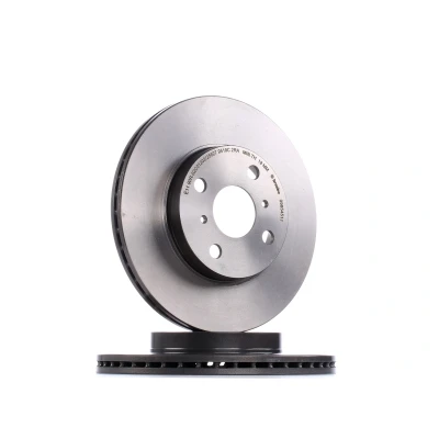 Kuva BREMBO COATED DISC LINE 09.8545.11 Jarrulevyt 255 20 4 tuuletettu sisältä pinnoitettu TOYOTA: Yaris I Hatchback, Verso, bB