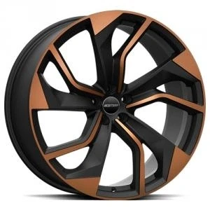 Kuva GMP Rebel Satin Black Bronze Diamond 8.5x21 5/112 ET19 B66.5 Alumiinivanteet