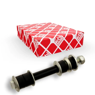 Kuva febi BILSTEIN 34630 Koiranluu Taka akseli, vasen, oikea 118 M10 x 1,25 Plus Asennusmateriaalilla Teräs Hopea