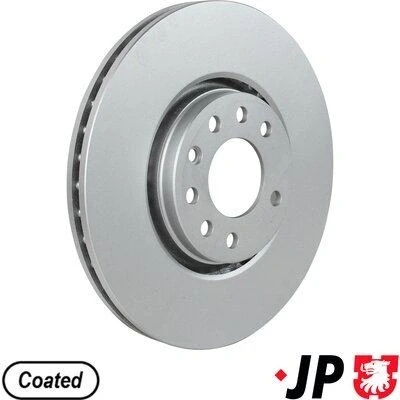 Kuva JP GROUP 1263105300 Jarrulevyt Etuakseli 308 25 5 Tuuletettu pinnoitettu OPEL: Corsa E Hatchback, D Astra H Hatchback