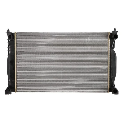 Kuva NRF 50539A Jäähdytin Alumiini 632 415 34 FULL KIT Jäähdytysrivat mekaan. kiinnitetyt AUDI: A4 B6 Avant, A6 C5 Sedan