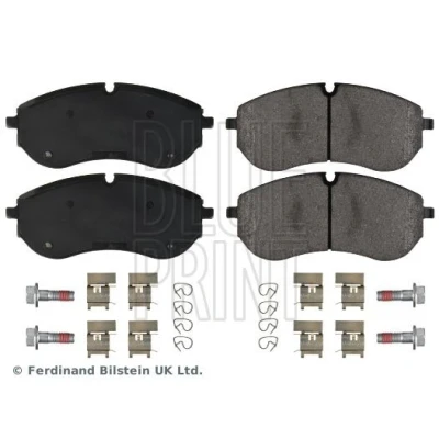 Kuva BLUE PRINT ADBP420037 Jarrupalat Etuakseli Kulumisenilmaisemelle Kiinnitysmateriaalilla VOLKSWAGEN: Crafter Van, Bussi, MAN: TGE Umpikori