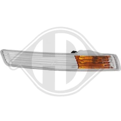 Kuva DIEDERICHS 2265072 Vilkku Valkoinen Eteen, oikea Ilman lampun kantaa H21W VOLKSWAGEN: New Beetle Hatchback