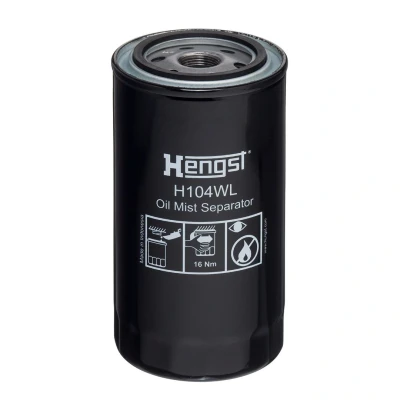 Kuva HENGST FILTER H104WL Ilmansuodatin 178 93 Ruuvattava suodatin