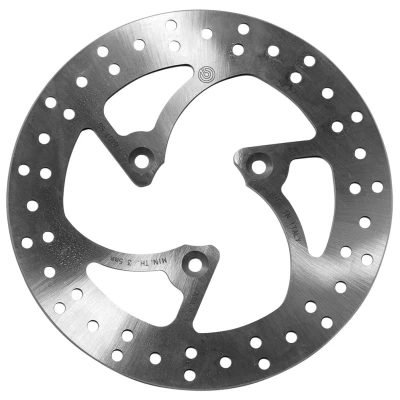 Kuva BREMBO Jarrulevy Fixed , Serie Oro Edessä 226mm 4mm 3 reijitetty 68B40758 Jarrulevyt