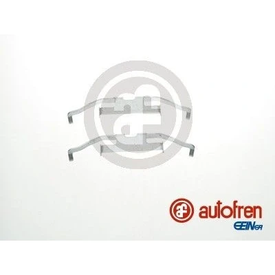 Kuva AUTOFREN SEINSA D42804A Tarvikesarja, Jarrupala Taka akseli VOLKSWAGEN: Touareg I, Transporter 5, Multivan 5 (7HM