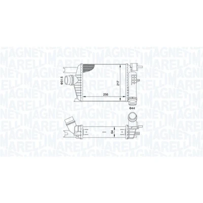 Kuva MAGNETI MARELLI 351319205160 Välijäähdytin DACIA: Duster SUV