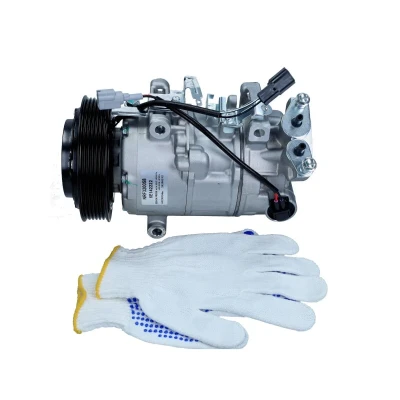 Kuva MAXGEAR AC330042 Ilmastoinnin Kompressori 6SBL14C 12V PAG 46 YF R1234yf, R134a magneettikytkimellä, Tiivisterenkaalla