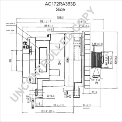 Kuva Prestolite Electric AC172RA363B Laturi