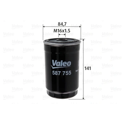 Kuva VALEO 587755 Polttoainesuodatin Ruuvattava suodatin LAND ROVER: Discovery 2