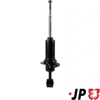 Kuva JP GROUP 4042101900 Iskunvaimentimet Etuakseli Kaasupaine Kaksiputki Joustintuki Tappi ylhäällä, Silmukka alhaalla NISSAN: NP300 Navara Pick up