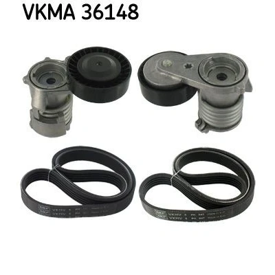 Kuva SKF VKMA 36148 Moniurahihnasarja VOLVO: V50, C70 2 Cabriolet, C30, FORD: Focus 2, KUGA 1