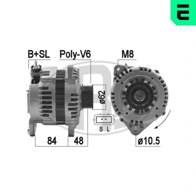 Kuva Laturi nissan OE 23100 0L700, 0L701, 2Y005
